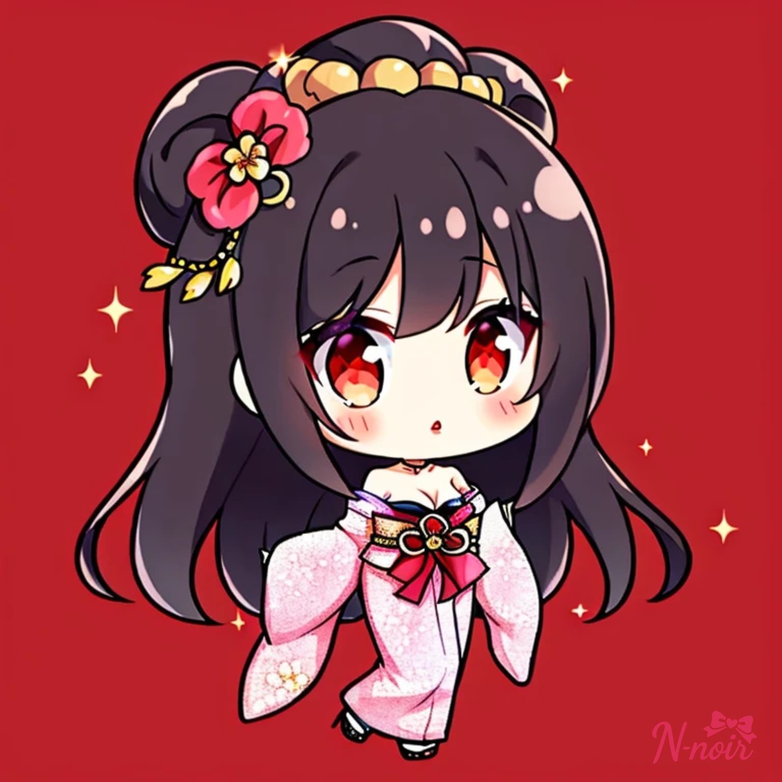 宵の花、ひとひら